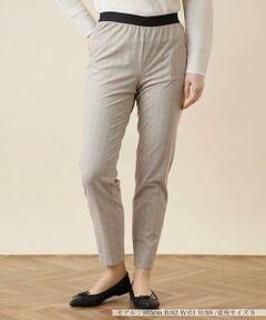 ＊＊Leilian__ / レリアン パンツ | テーパードチェックパンツ