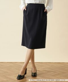 ＊＊Leilian__ / レリアン ミニ・ひざ丈スカート | ストライプタイトスカート