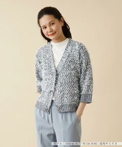 ＊＊Leilian__ / レリアン カーディガン・ボレロ | ミックスニットカーディガン