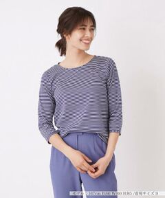 ＊＊Leilian__ / レリアン カットソー | ボーダーカットソー