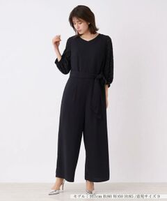 ＊＊Leilian__ / レリアン サロペット・オールインワン | レース切替オールインワン