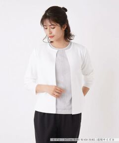 ＊＊Leilian__ / レリアン カーディガン・ボレロ | ペプラム切替カーディガン