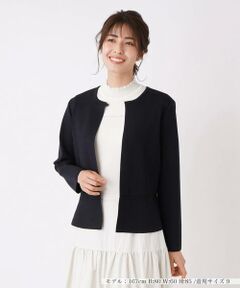 ＊＊Leilian__ / レリアン カーディガン・ボレロ | ペプラム切替カーディガン