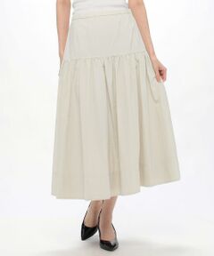 ＊＊Leilian__ / レリアン ミニ・ひざ丈スカート | 洗えるギャザー切り替えロングスカ－ト