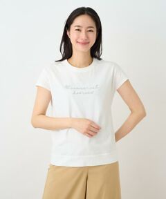 ＊＊Leilian__ / レリアン カットソー | 洗えるフレンチスリーブインナー