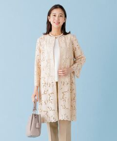 ＊＊Leilian__ / レリアン その他アウター | 総レースロングジャケット