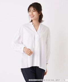 ＊＊Leilian__ / レリアン シャツ・ブラウス | リボンスキッパーブラウス