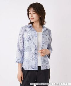 ＊＊Leilian__ / レリアン シャツ・ブラウス | ボタニカル柄ブラウス