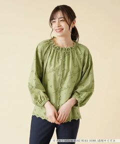 ＊＊Leilian__ / レリアン シャツ・ブラウス | アイレットブラウス