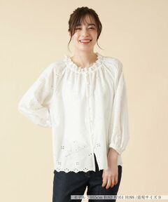 ＊＊Leilian__ / レリアン シャツ・ブラウス | アイレットブラウス