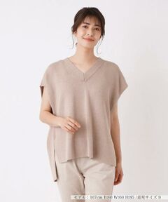 ＊＊Leilian__ / レリアン ベスト | Vネックニットベスト