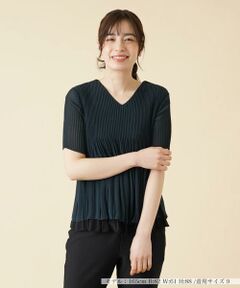 ＊＊Leilian__ / レリアン シャツ・ブラウス | 洗えるプリーツ加工ブラウス