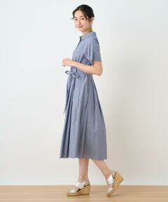 ＊＊Leilian__ / レリアン ミニ丈・ひざ丈ワンピース | 洗えるシャツワンピース