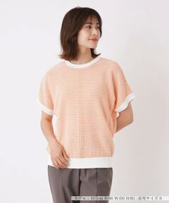 ＊＊Leilian__ / レリアン ニット・セーター | ボーダークルーネックニット