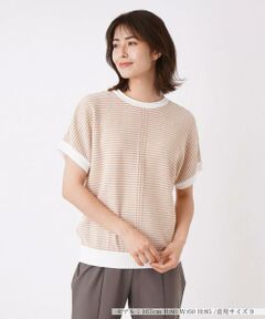 ＊＊Leilian__ / レリアン ニット・セーター | ボーダークルーネックニット