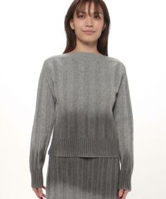 ＊＊Leilian__ / レリアン ニット・セーター | ワイドリブ長袖ニットプルオーバー