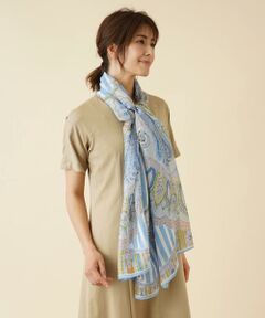 ＊＊Leilian__ / レリアン マフラー・ショール・スヌード・ストール | モチーフ柄ストール