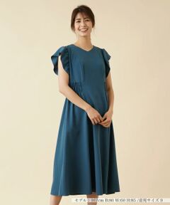 ＊＊Leilian__ / レリアン ミニ丈・ひざ丈ワンピース | 洗えるフレアワンピース