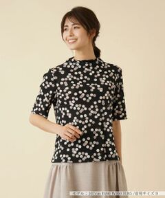 ＊＊Leilian__ / レリアン シャツ・ブラウス | ドットハイネックカットソー