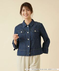 ＊＊Leilian__ / レリアン Gジャン・デニムジャケット | 洗えるデニムジャケット