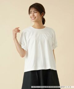 ＊＊Leilian__ / レリアン シャツ・ブラウス | ギャザースリーブカットソー