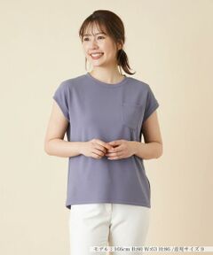 ＊＊Leilian__ / レリアン カットソー | フレンチスリーブカットソー