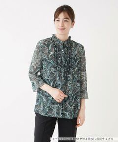 ＊＊Leilian__ / レリアン シャツ・ブラウス | ペイズリーブラウス