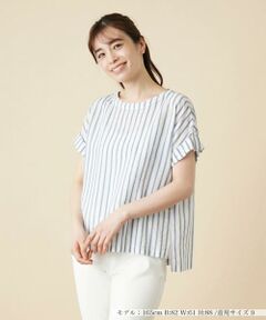 ＊＊Leilian__ / レリアン カットソー | ストライプブラウス