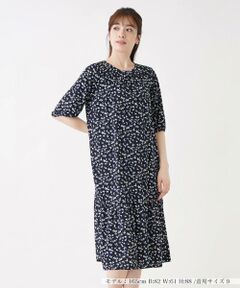 ＊＊Leilian__ / レリアン ミニ丈・ひざ丈ワンピース | プリントワンピース