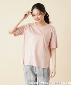 ＊＊Leilian__ / レリアン カットソー | 五分袖Tシャツ