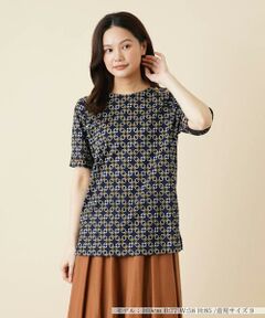 ＊＊Leilian__ / レリアン カットソー | プリントカットソー