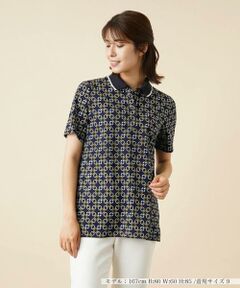 ＊＊Leilian__ / レリアン ポロシャツ | プリントポロシャツ