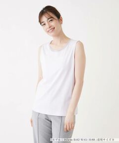 ＊＊Leilian__ / レリアン カットソー | 刺繍タンクトップ