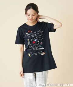 ＊＊Leilian__ / レリアン カットソー | 刺繍プリントカットソー