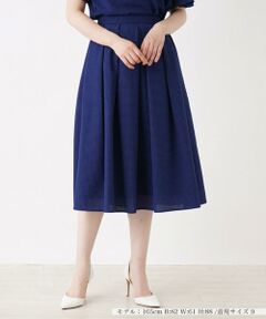 ＊＊Leilian__ / レリアン ミニ・ひざ丈スカート | ジャカードチェックフレアスカート