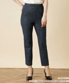 ＊＊Leilian__ / レリアン パンツ | デニム調クロップドパンツ