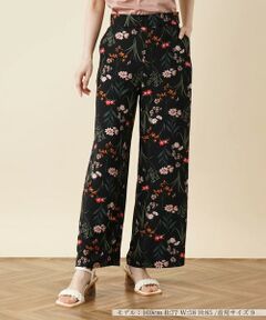 ＊＊Leilian__ / レリアン パンツ | プリントワイドパンツ