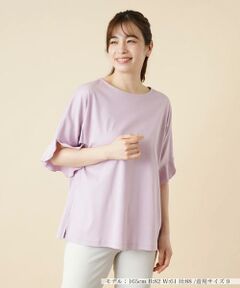 ＊＊Leilian__ / レリアン カットソー | フリルスリーブカットソー