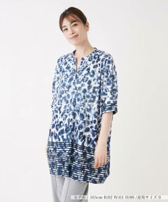 ＊＊Leilian__ / レリアン カットソー | プリントスキッパーカットソー