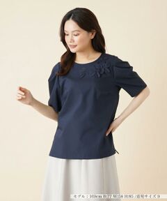 ＊＊Leilian__ / レリアン シャツ・ブラウス | ボタニカルモチーフブラウス