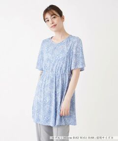 ＊＊Leilian__ / レリアン カットソー | ペイズリー柄チュニックカットソー