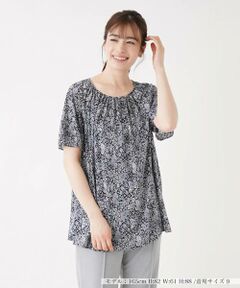 ＊＊Leilian__ / レリアン カットソー | ペイズリー柄カットソー