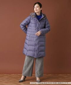 フーデッドダウンコート