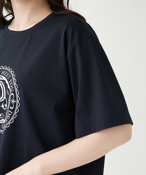 Leilian PLUS HOUSE / レリアンプラスハウス カットソー | プリントＴシャツ | 詳細7