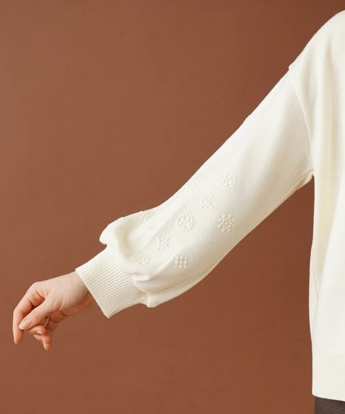 Leilian PLUS HOUSE / レリアンプラスハウス ニット・セーター | 袖刺繍ハイネックニット | 詳細15