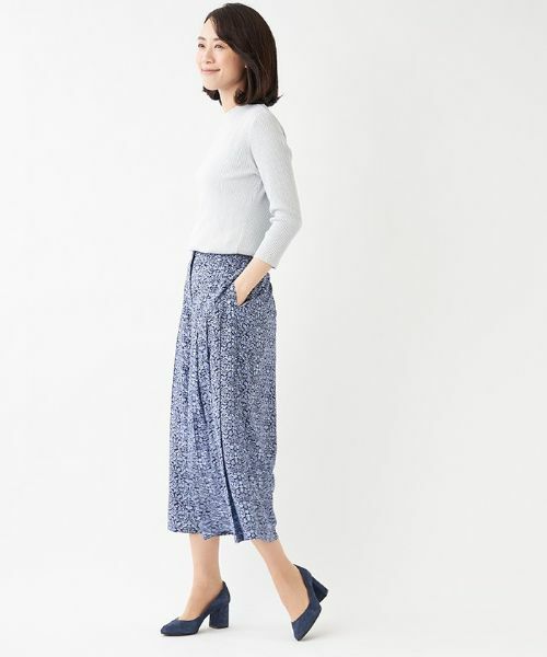 Leilian PLUS HOUSE / レリアンプラスハウス ニット・セーター | ラメハイネックリブニット | 詳細15