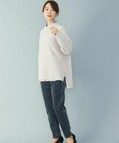 Leilian PLUS HOUSE / レリアンプラスハウス ニット・セーター | 【leilian the week】デザインプルオーバーニット | 詳細7