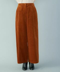 Leilian PLUS HOUSE / レリアンプラスハウス その他パンツ | コーデュロイワイドパンツ【leilian the week】