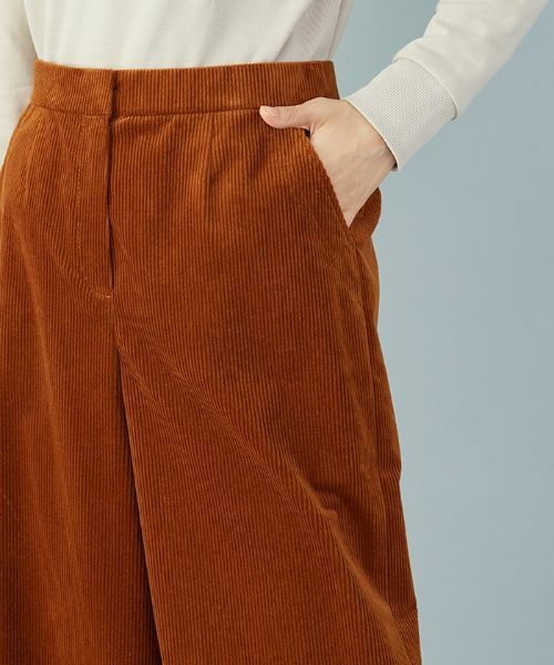 Leilian PLUS HOUSE / レリアンプラスハウス その他パンツ | コーデュロイワイドパンツ【leilian the week】 | 詳細4
