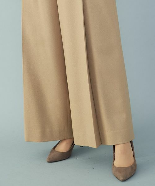 Leilian PLUS HOUSE / レリアンプラスハウス その他パンツ | タックワイドパンツ【leilian the week】 | 詳細4